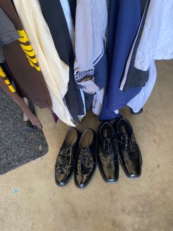 Men and boy clothes and shoes