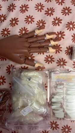 Practice Hand for Acrylic Nails