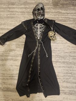 HALLOWEEN COSTUME - Skeletor - Child Size 7-8 