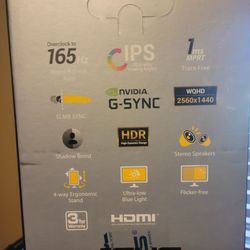 ASUS TUF GAMING 2K 165HZ IPS