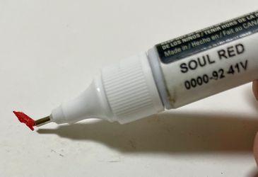 Mazda OEM Soul Red Touch-Up Paint Pen 0000-92-41V – Genuine Factory Colo