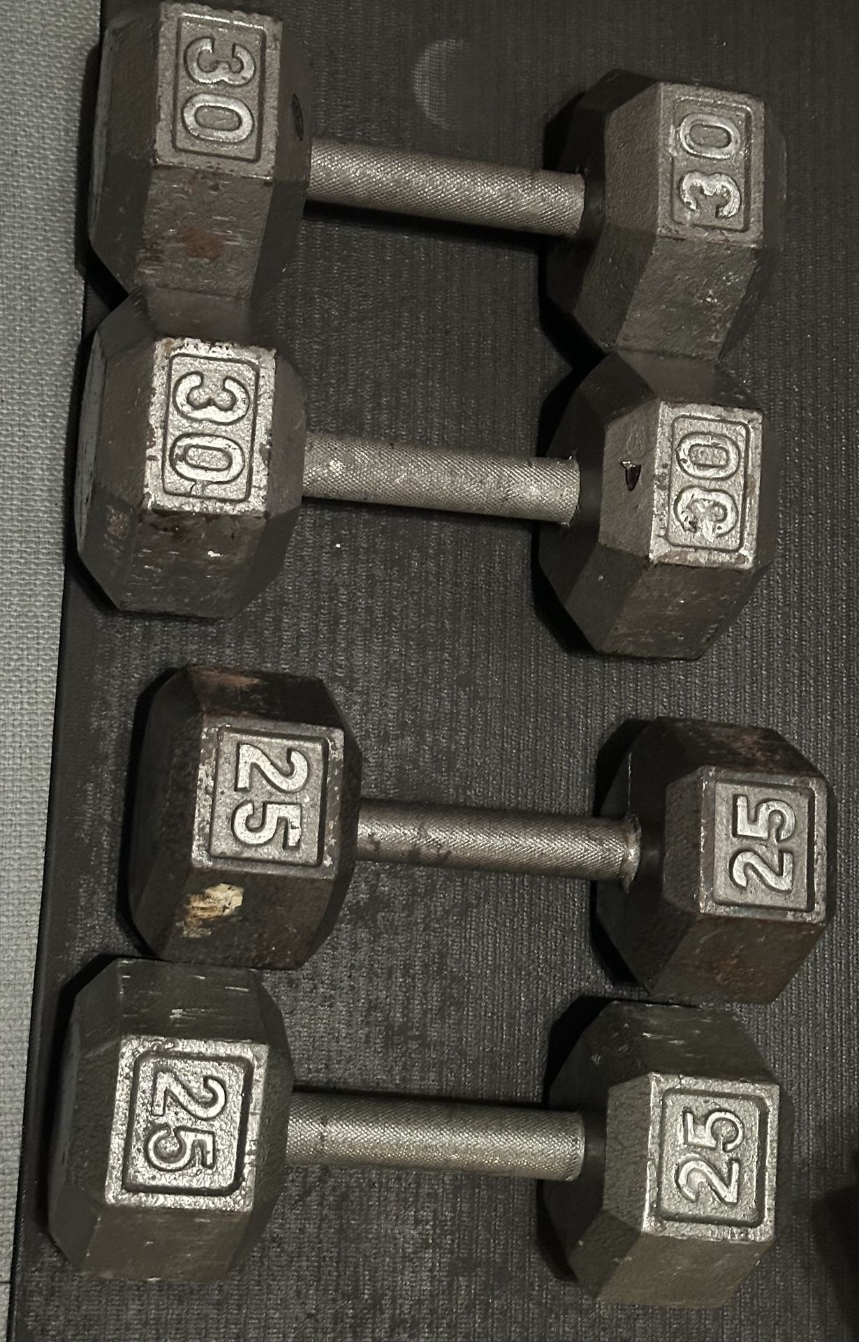 2 Sets Of Dumbbells 