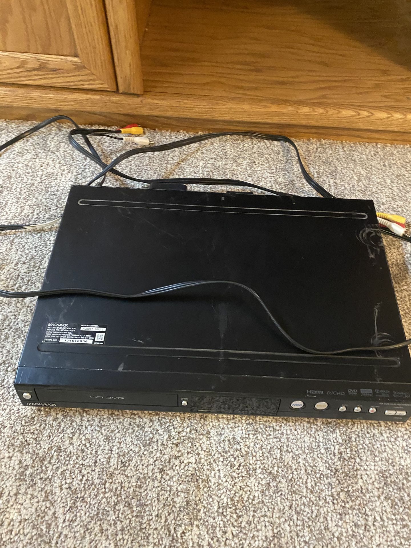 Magnavox Hd Dvr disc Player