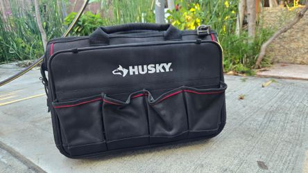 Husky heavy duty tool bag ( with shoulder strap )