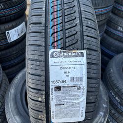 205/55/16.  CONTINENTAL TIRES.  CONTROL CONTACT 
