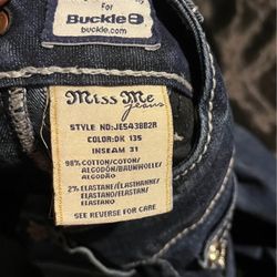 Miss Me Jeans Size 28 