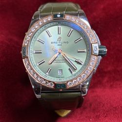 Breitling Super Chronomat U17356 38mm Automatic Watch