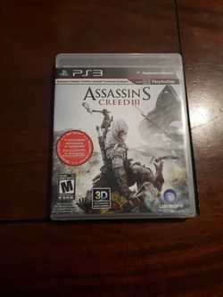 PS3 ASSASSIN'S CREED 3