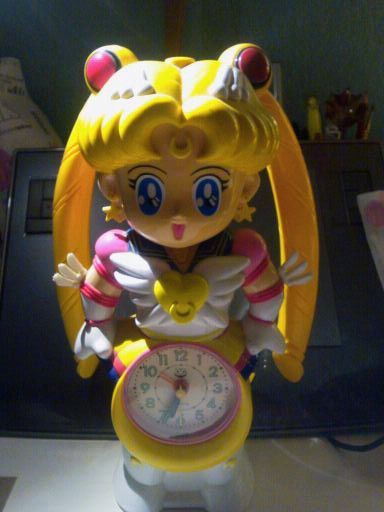 Sailor moon clock and alarm