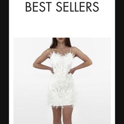 Inamore Little White Dress - Best Seller - NEW