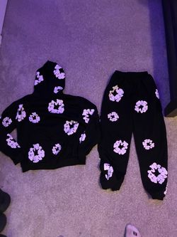 Denim Tears Cotton Wreath Hoodie and Sweatpants Set