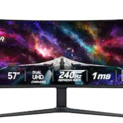 Samsung - 57" Odyssey Neo G9 Dual 