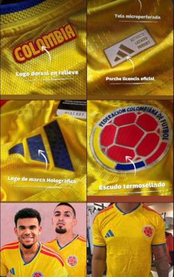 Camisa de la selección Colombia 🇨🇴