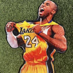 Kobe Bryant Soft Rug 40 Inches X 30 Inches Brand New 