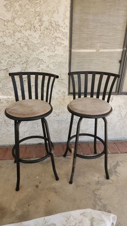 Set de 2 sillas giratorias