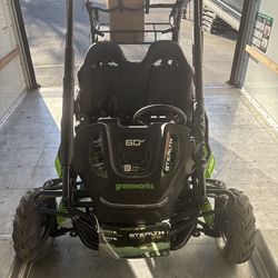 GREENWORKS ELECTRIC GO CART