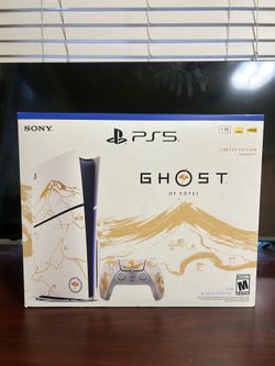 Limited edition PS5: Ghost of Yotei (no disk or games included )