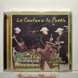LOS CUATES DE SINALOA - LE CANTAN A SU PUEBLO CD