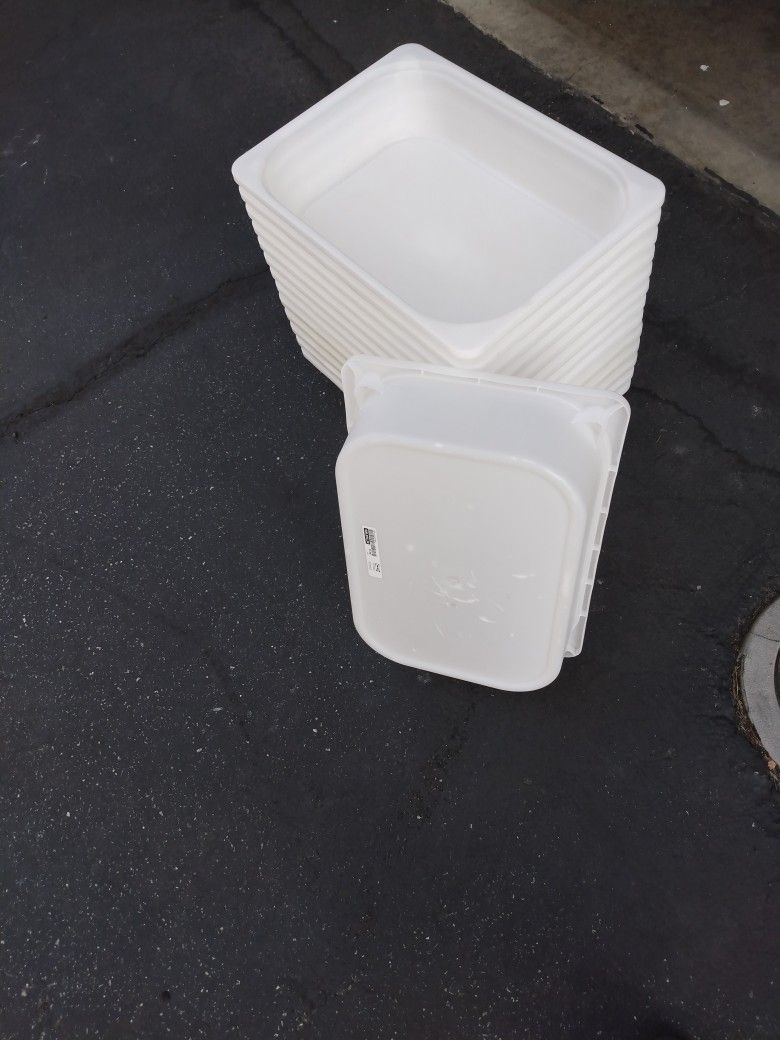 IKEA Plastic Storage Containers