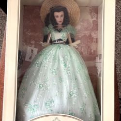Franklin Mint   Gone With The Wind.  Scarlett O’Hara 16 Inch Vinyl Doll