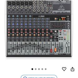Behringer Mixer1832 Effect for  Subs  14 Channel  USB N More