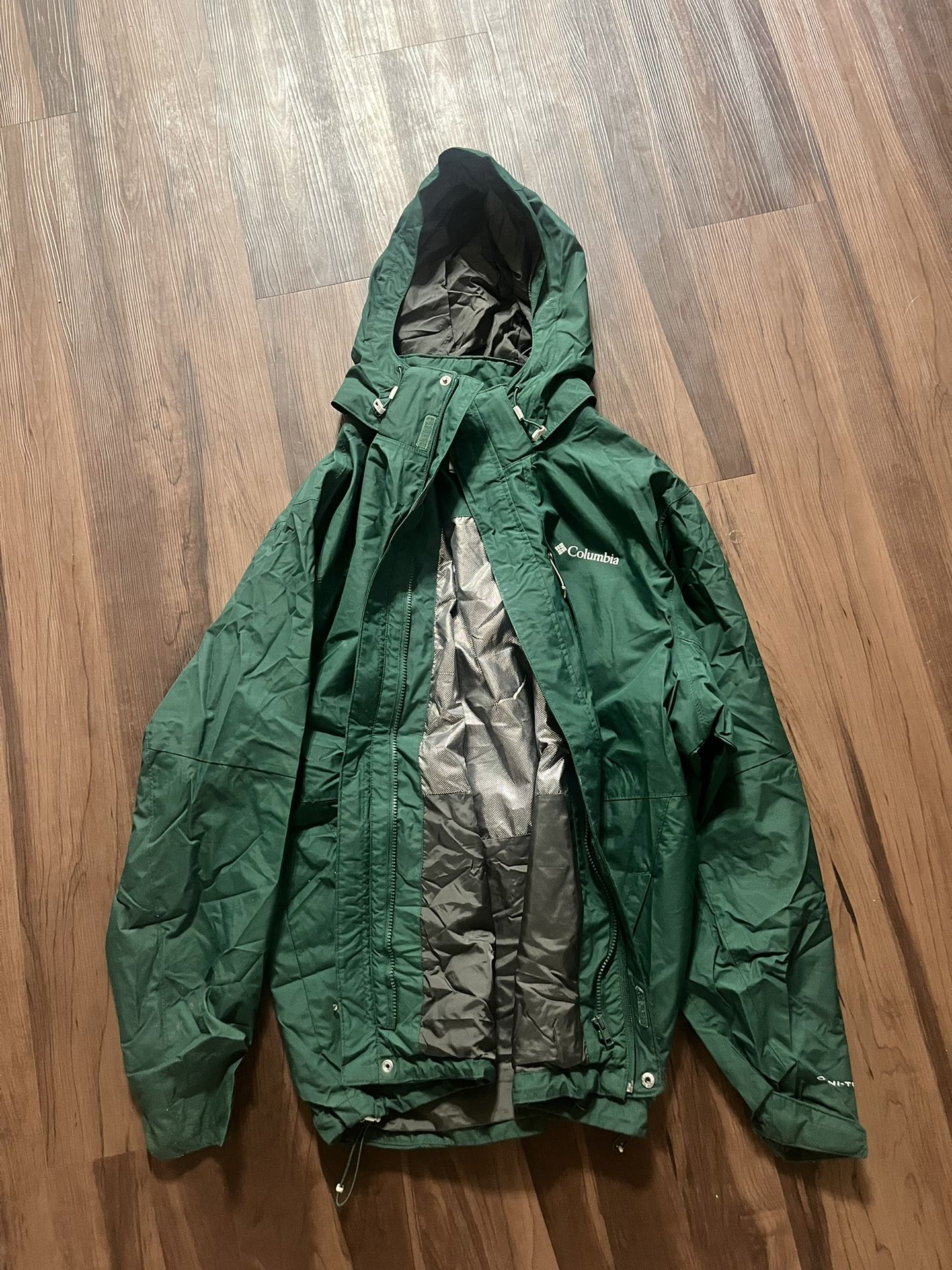 Xl Columbia Detachable Shell Jacket