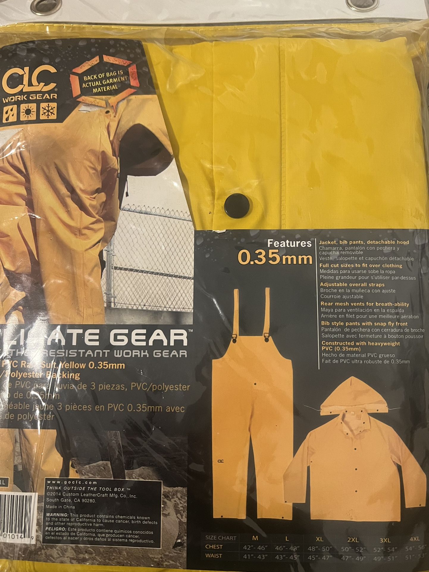 *BRAND NEW* 3 pc Rain Suit