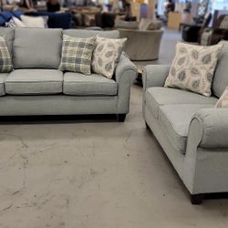 New Sofa And Loveseat