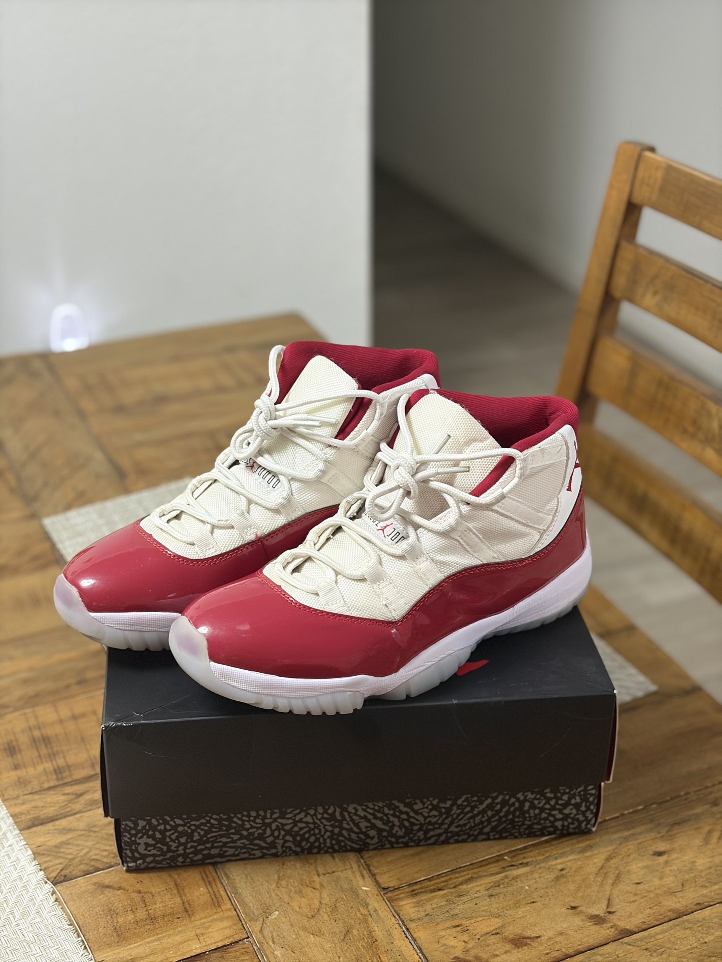 Jordan 11 Cherries (Varsity Red) Size 10.5