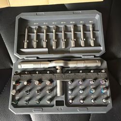 42 in 1 Magnetic Screwdriver Set, DIY Ratchet Screwdriver Set Multi Bit Magnetic