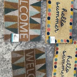 Door Mats (4)$8