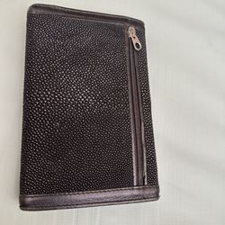 Genuine Stingray Skin  Leather Wallet