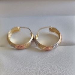 14 k Gold Earrings