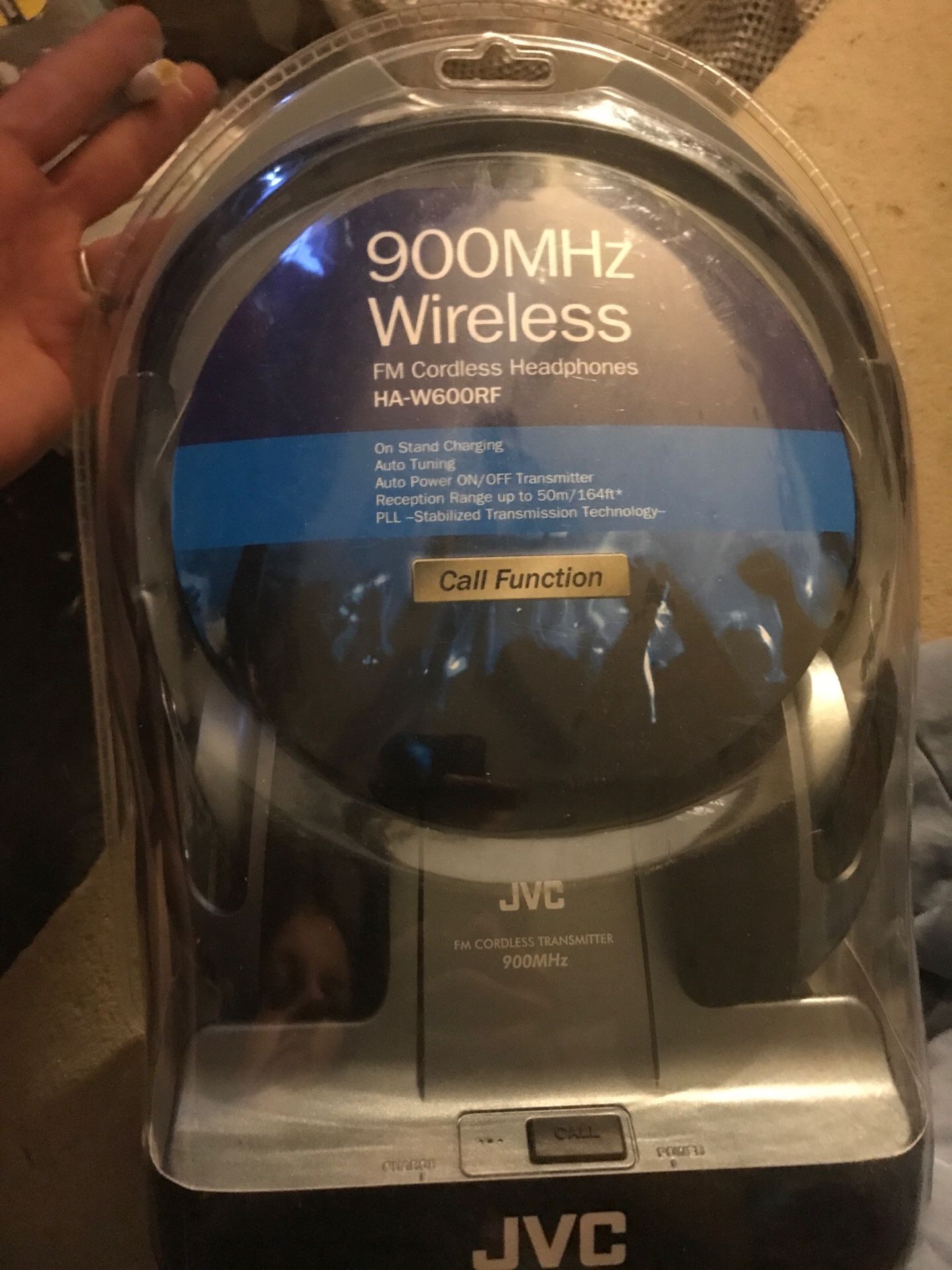 900 MHz Wireless FM Cordless Headphones