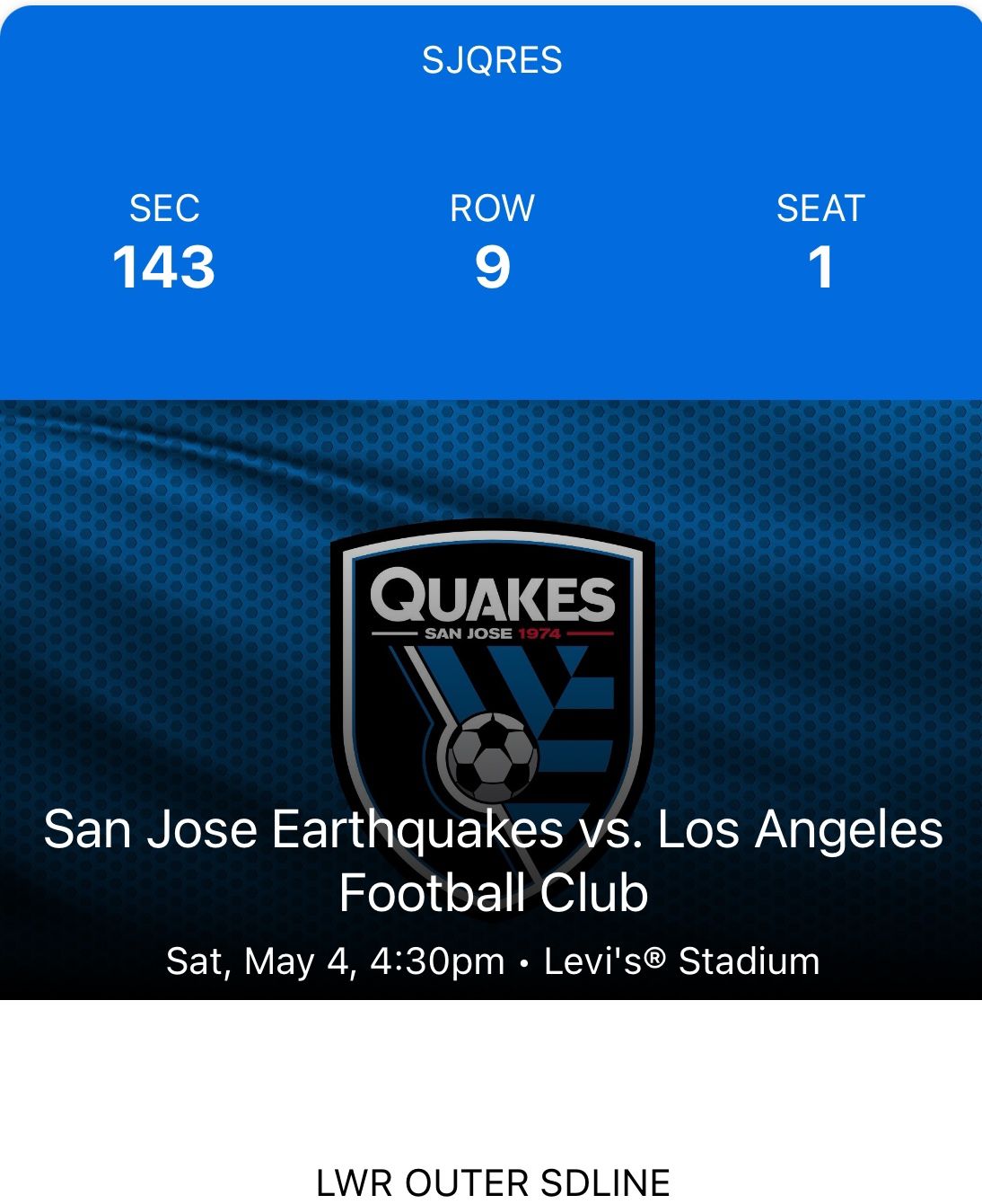 San Jose earthquakes VS LAFC 