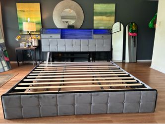 Kingsize bedframe (Delivery Available)