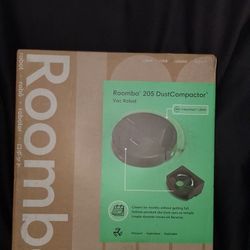 Brand New iRobot Roomba 205 DustCompactor – LiDAR Smart Mapping – Sealed Box!