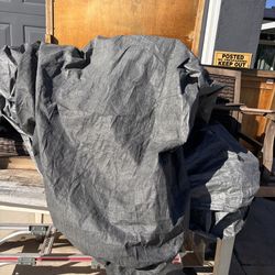 20x20 Or Larger Grey Tarp. $40