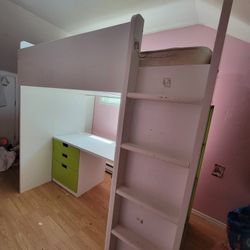 Loft Bed Ikea Smastad. 