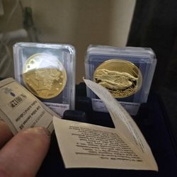 Two American Gold Eagles Asking $