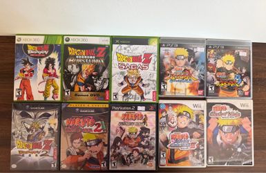 Dragon ball z/ Naruto anime video games