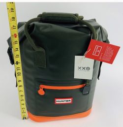 Hunter roll top backpack cooler! NWT! Boujee! Tailgating Outdoorsman Hiking  camping! Hunter! AMAZING QUALITY! for Sale in Friendswood, TX - OfferUp