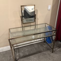 Gold Makeup Vanity 