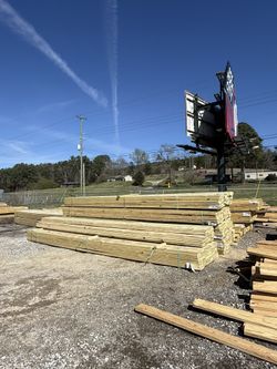 New 2x8x20 Pressure Traded Lumber Great For Trailer Flooring