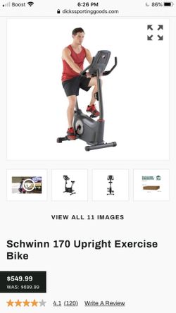 Schwinn 170 bike.