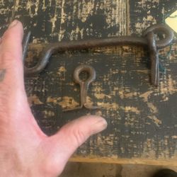 Antique Door Or Gate Hook Very Old 