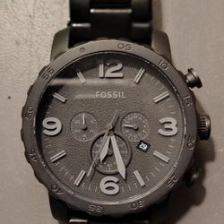 Fossil Men's Nate Chronograph Watch 50mm