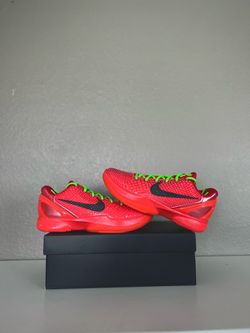 Kobe 6 Reverse Grinch GS size 5 and 5.5Y