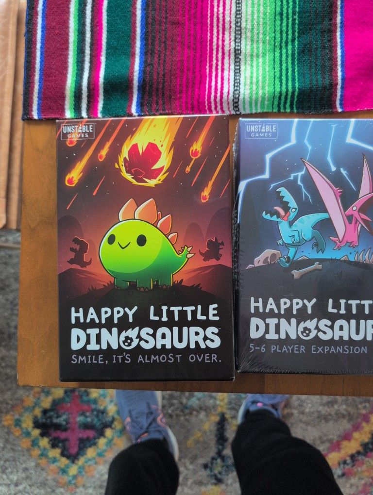 Happy Little Dinosaurs Board Game + Expansion