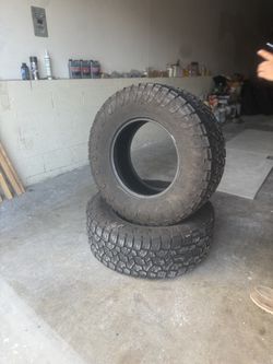 wheels 37s inch 18” rims